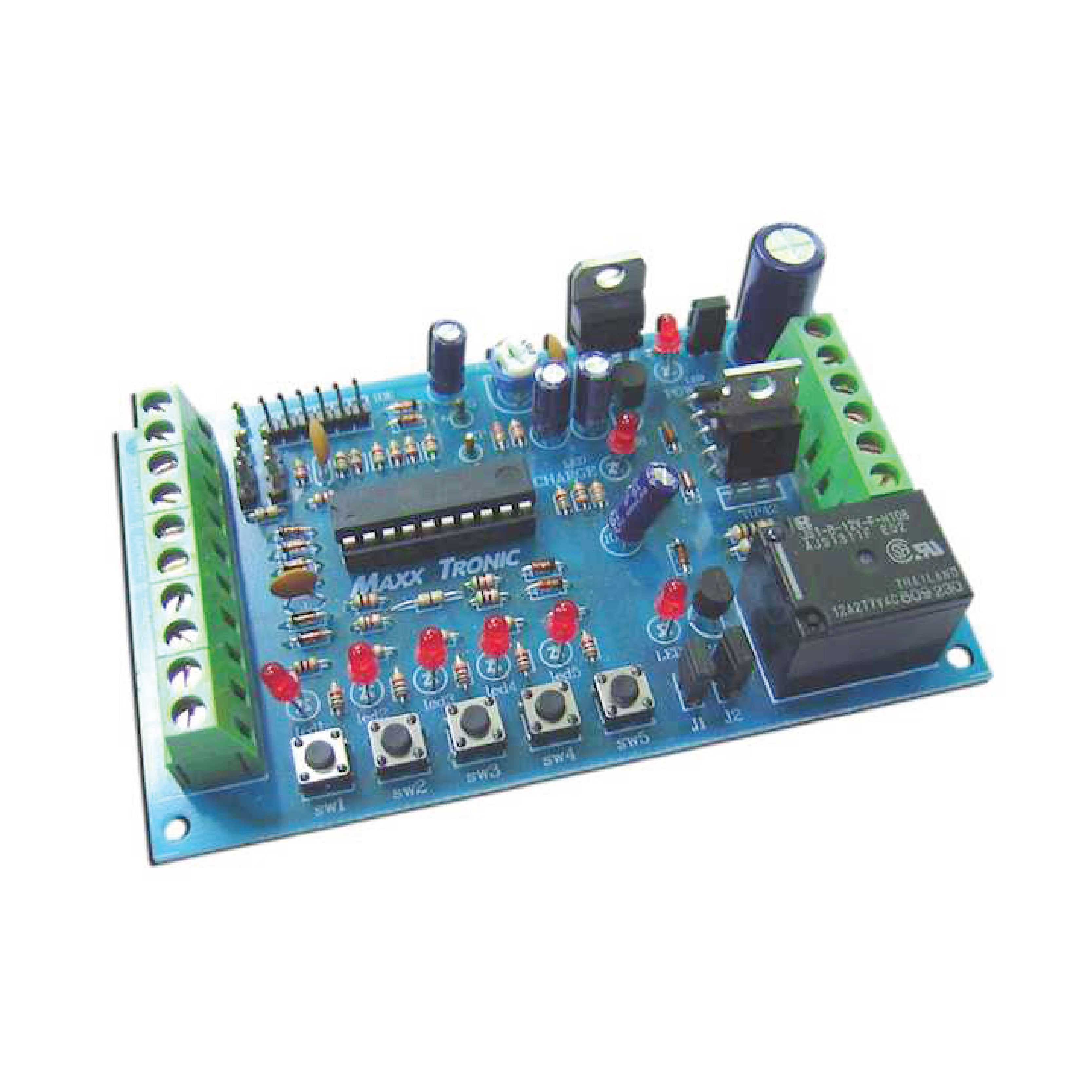 MaxxTronic MXA081 กันขโมย 5 โซน ใช้ไมโครคอนโทรลเลอร์