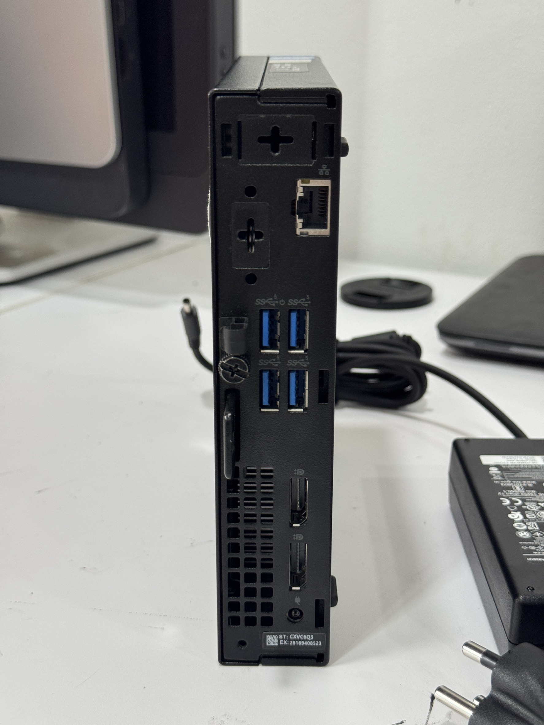 คอมพิวเตอร์ มินิพีซี Dell OptiPlex 5000 Micro(i3-12100T/16GB/M.2 256GB/HDD 1TB)+Adapter