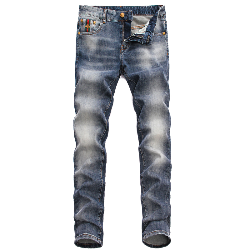 001019 ยีนส์ Ajaz James Style Gucci Italy New Summer 2019 Jeans Denim Slim feet Size 28-38