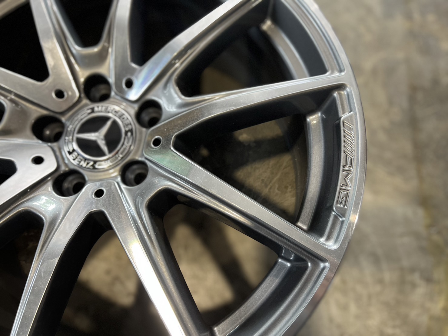 ล้อเบนซ์แท้ AMG 10 SPOKE NEW 19" w213