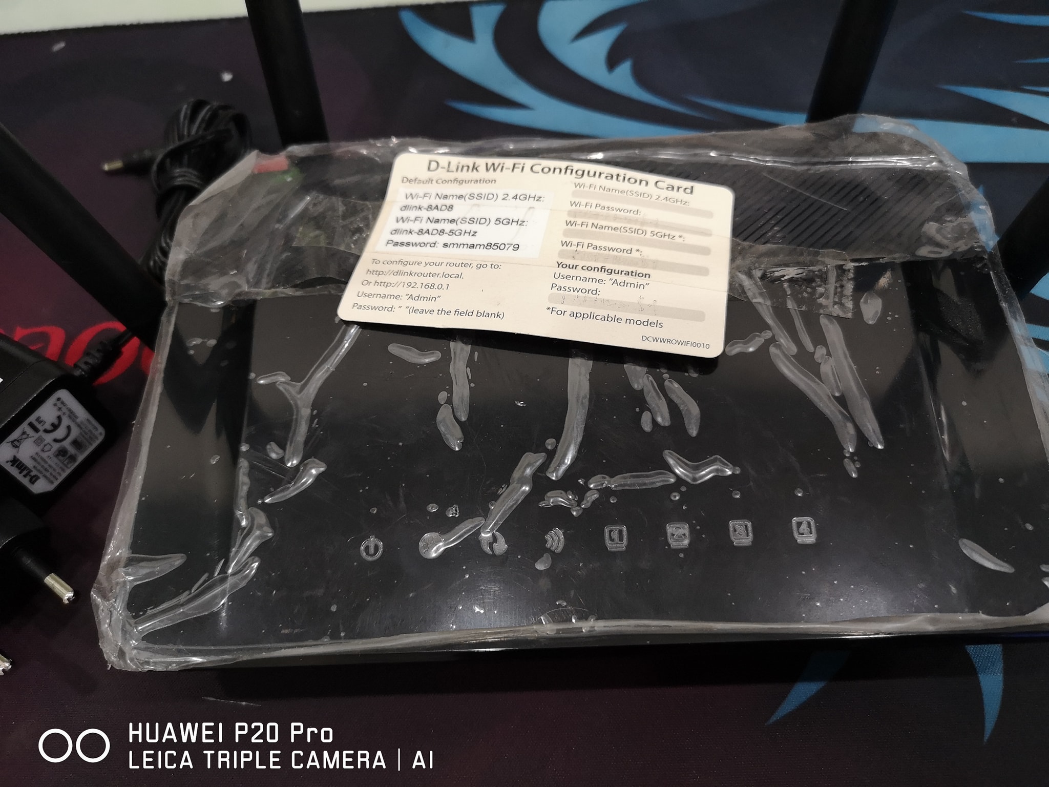 D-LINK DIR-842 Wireless AC1200 Dual Band Gigabit มือสองสภาพดีประกัน3เดือน