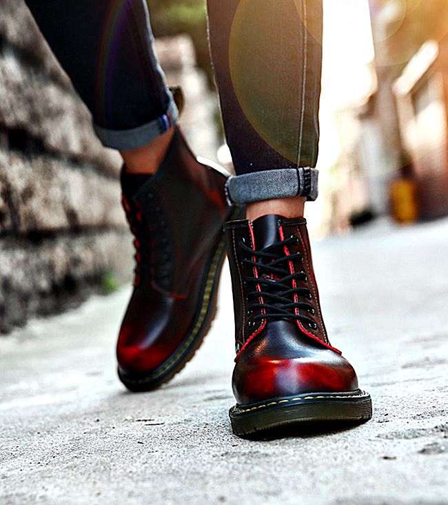 01060 รองเท้าบูท LZDZN Martin Boots Leather Shoes high สไตล์วินเทจ [ชาย/หญิง] Size 38-44