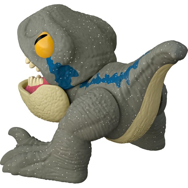 Mattel Jurassic World Uncaged Wild Pop Ups 3" Velociraptor - Blue (HFR14) แมทเทล จูราสสิค เวิลด์ ของเล่นแอ็กชั่นฟิกเกอร์ไดโนเสาร์ เวโลซีแรปเตอร์ บลู