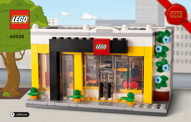 LEGO ตัวต่อเสริมทักษะ เลโก้ LEGO® Store รุ่น 40528