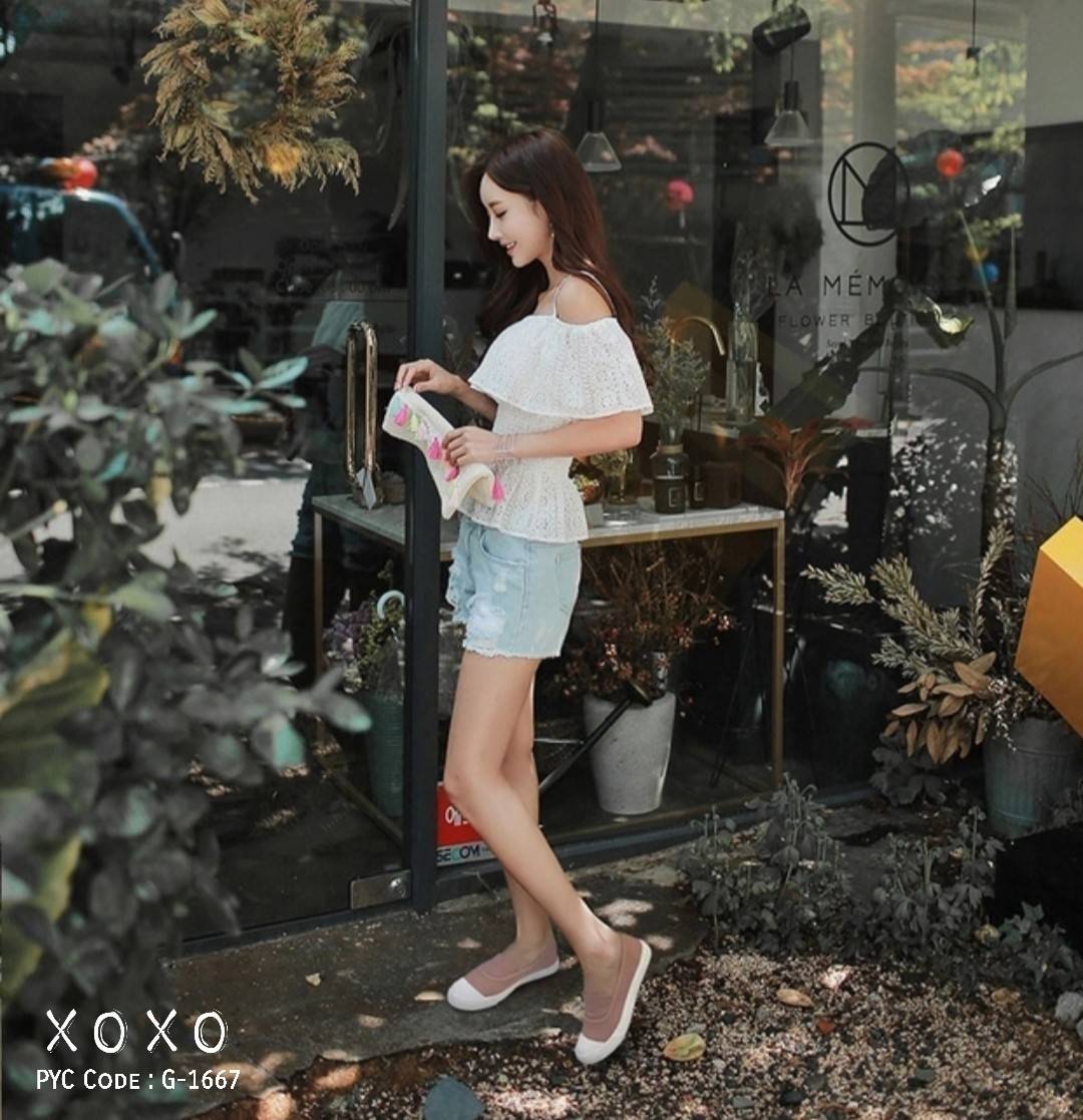 รองเท้าทรงSlipperแบบเรียบ (สีดำ)