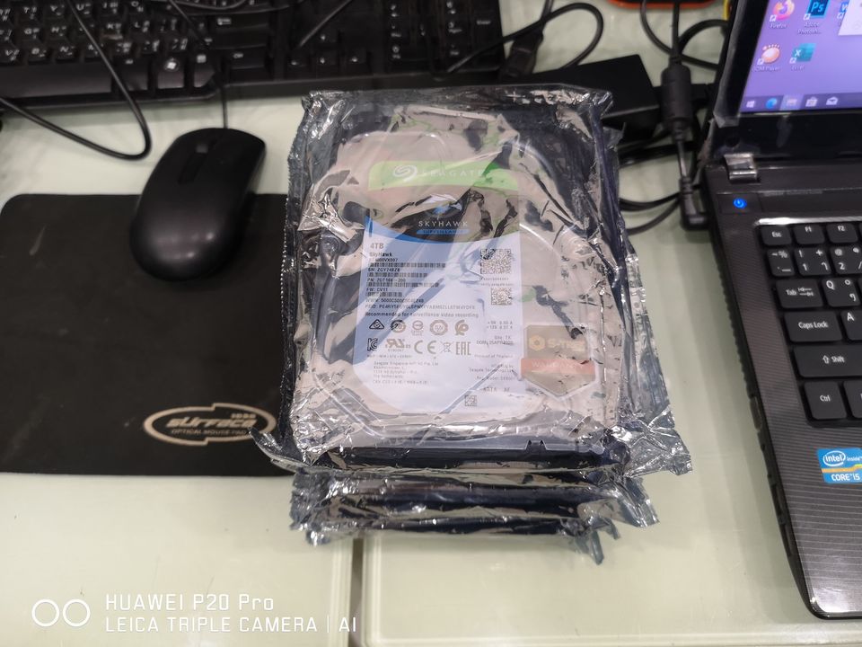 4TB. SEAGATE Skyhawk ST4000VX007 ของใหม่ ประกัน 10/2023