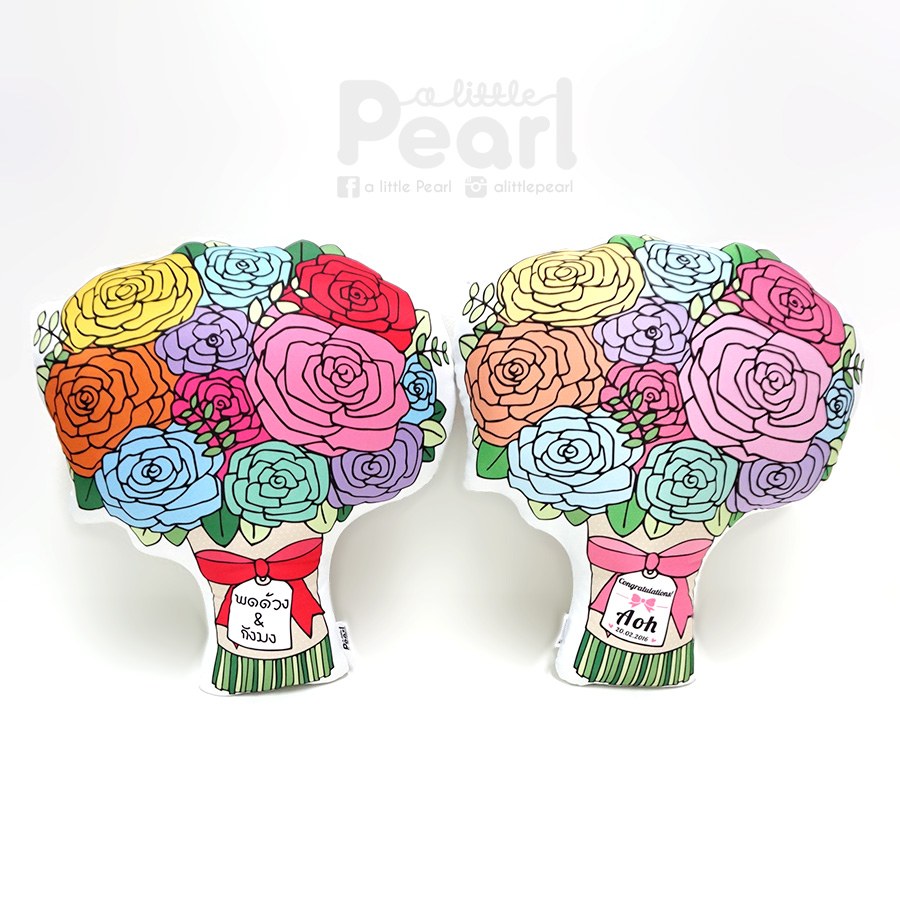 หมอนช่อกุหลาบ Rose Bouquet