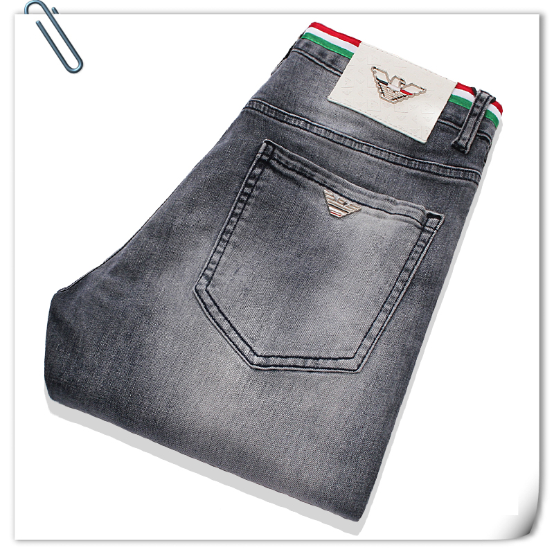 001008 ยีนส์ Ajaz James Style Armani Italy New Summer 2019 Jeans Denim Slim feet Size 28-38