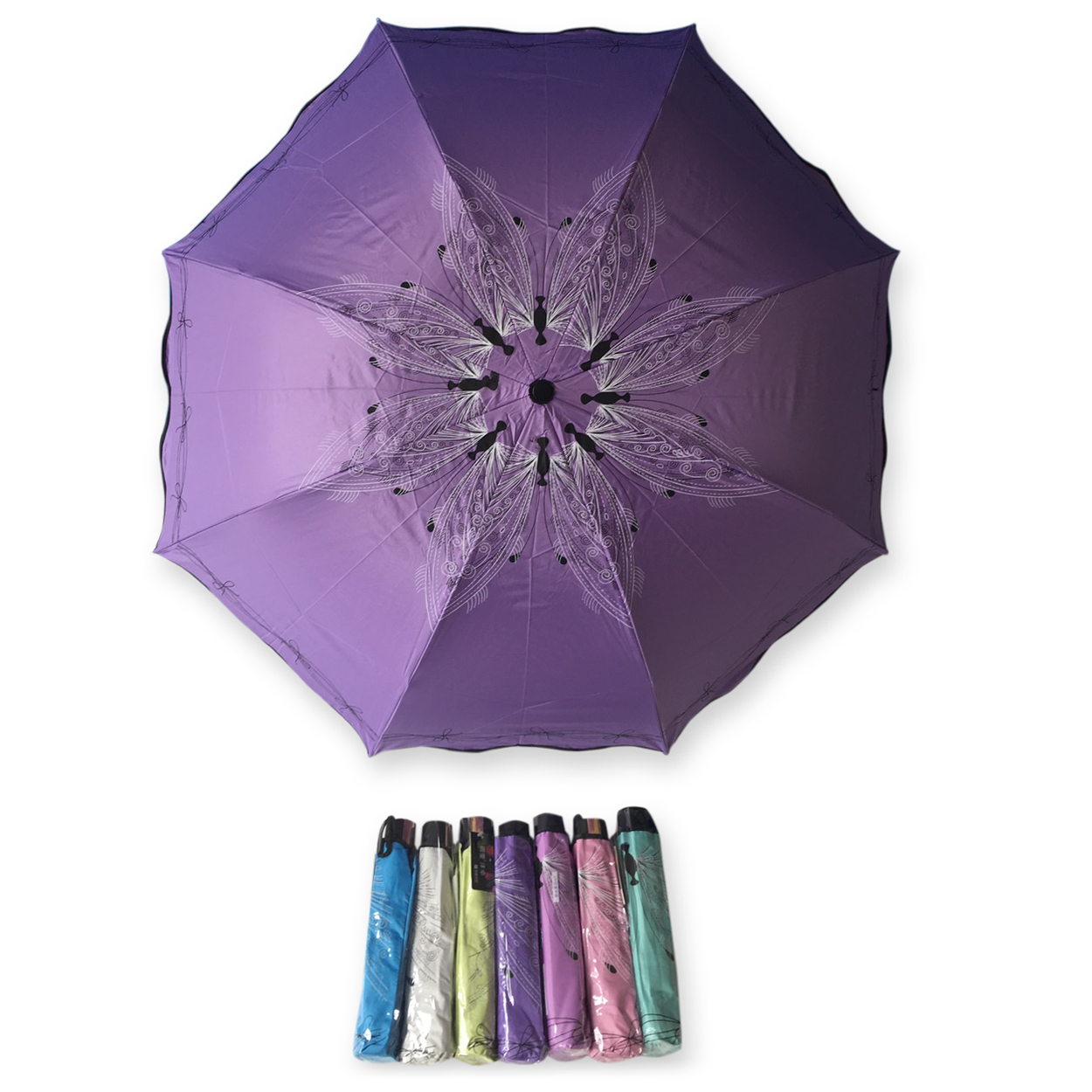 ร่มโค้ง24นิ้วรหัส1637