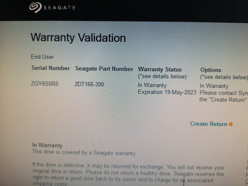 4TB Seagate SkyHawk ST4000VX007 ของใหม่ประกัน 3ปี