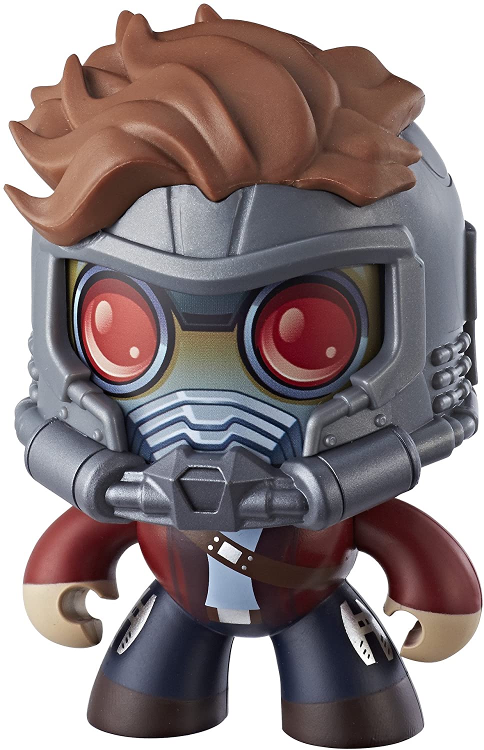 Hasbro Marvel Avengers Mighty Muggs Star-Lord ฮาสโบร มาร์เวล อเวนเจอร์ส ไมตี้ มักส์ สตาร์-ลอร์ด ตุ๊กตาเปลี่ยนหน้าได้ ลิขสิทธิ์แท้