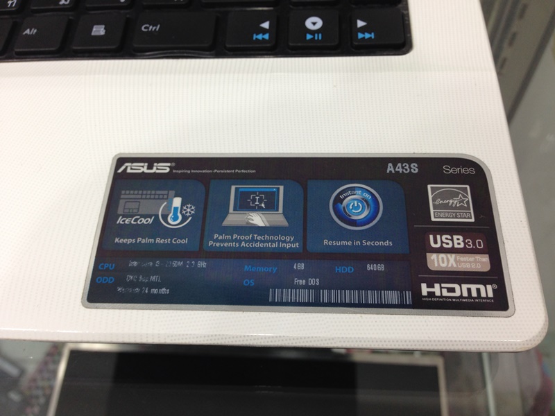 ASUS A43SD