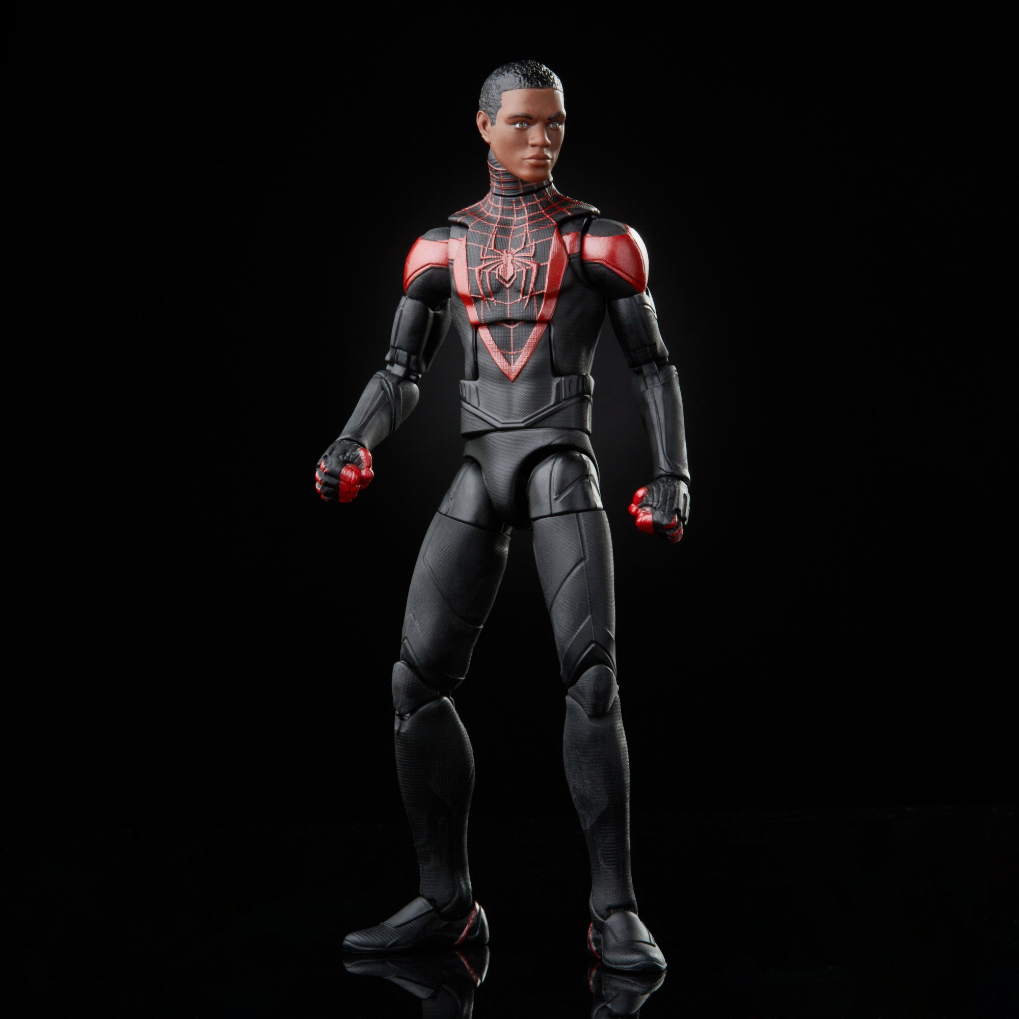 Hasbro Marvel Legends Series Gamerverse Spider-Man Miles Morales 6-inch Figure ฮาสโบร มาร์เวล เลเจนด์ ซีรี่ย์ส หุ่นโมเดลฟิกเกอร์ เกมเมอร์เวิร์ส ไมล์ โมราเลส ขนาด 6 นิ้ว ลิขสิทธิ์แท้
