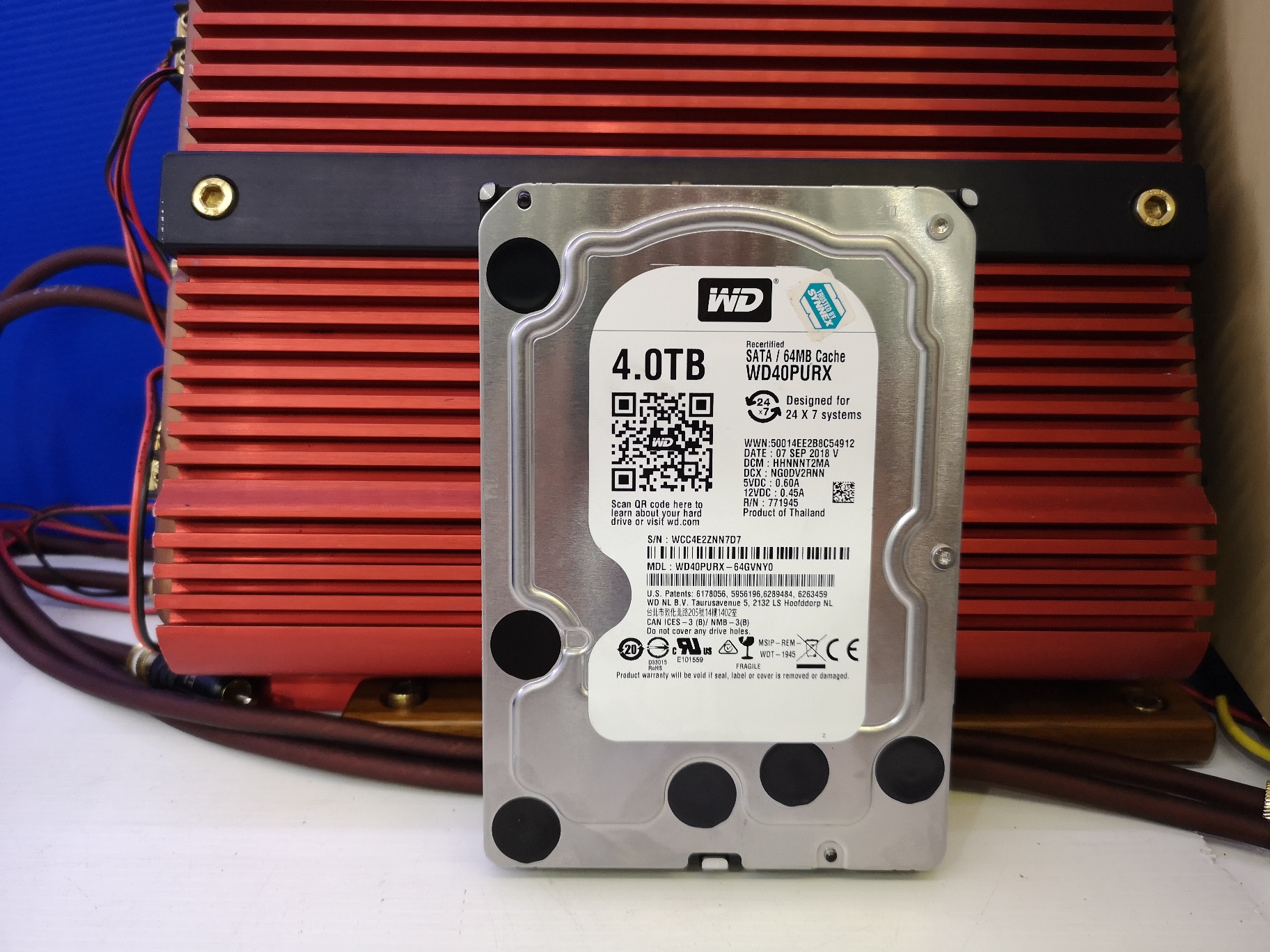 4TB. WD Purple มือสอง รับประกัน 3 เดือน