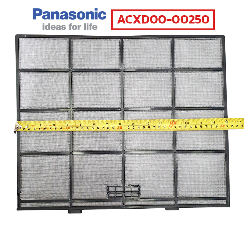 ฟิลเตอร์แอร์ PANASONIC แผ่นกรองแอร์ ACXD00-00250 แผ่นกรองฝุ่น พานาโซนิค (18,000 - 24,000 บีทียู)