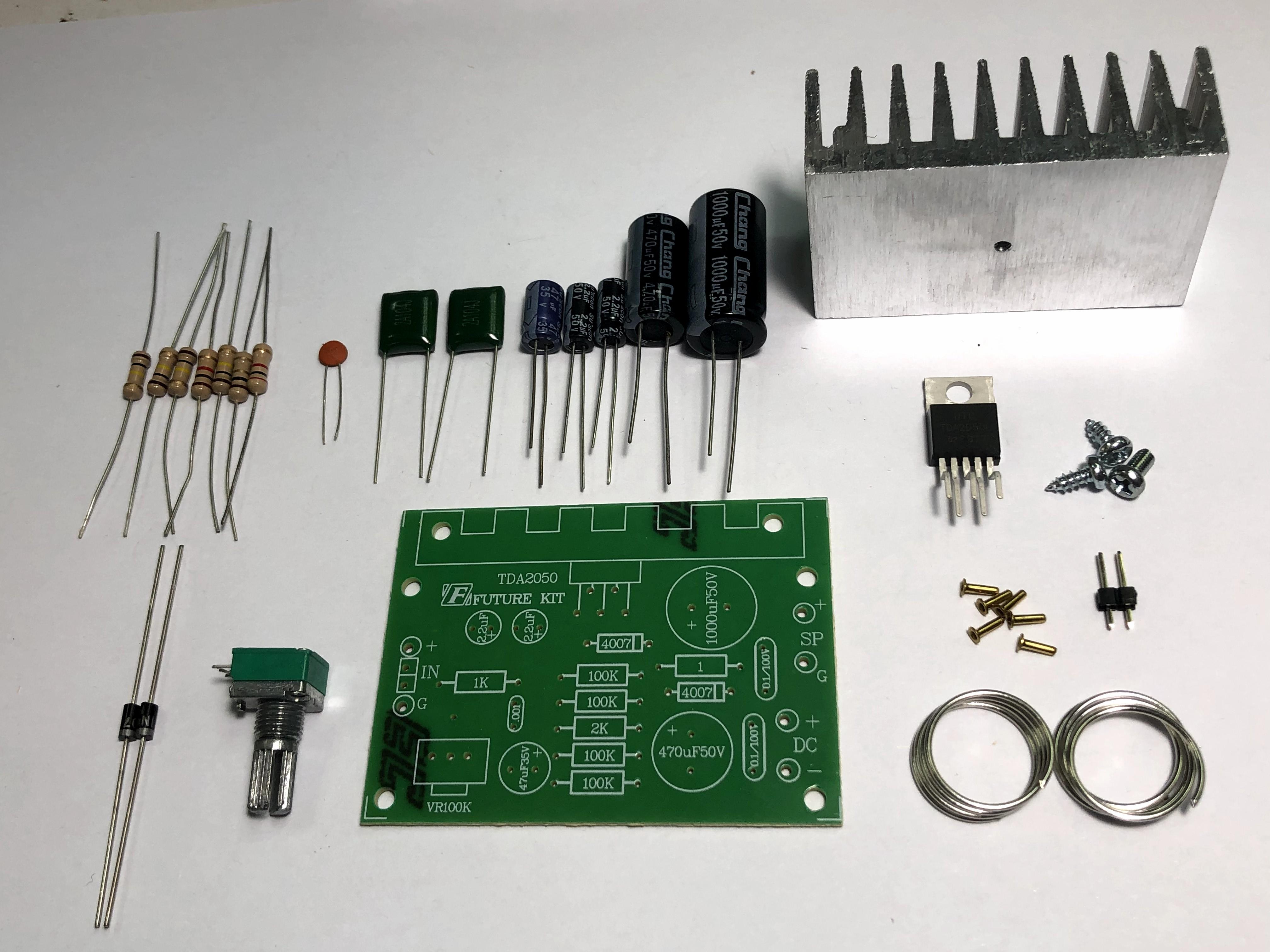 Futurekit FK686 วงจรขยายเสียงไอซี OTL 30วัตต์ โมโน