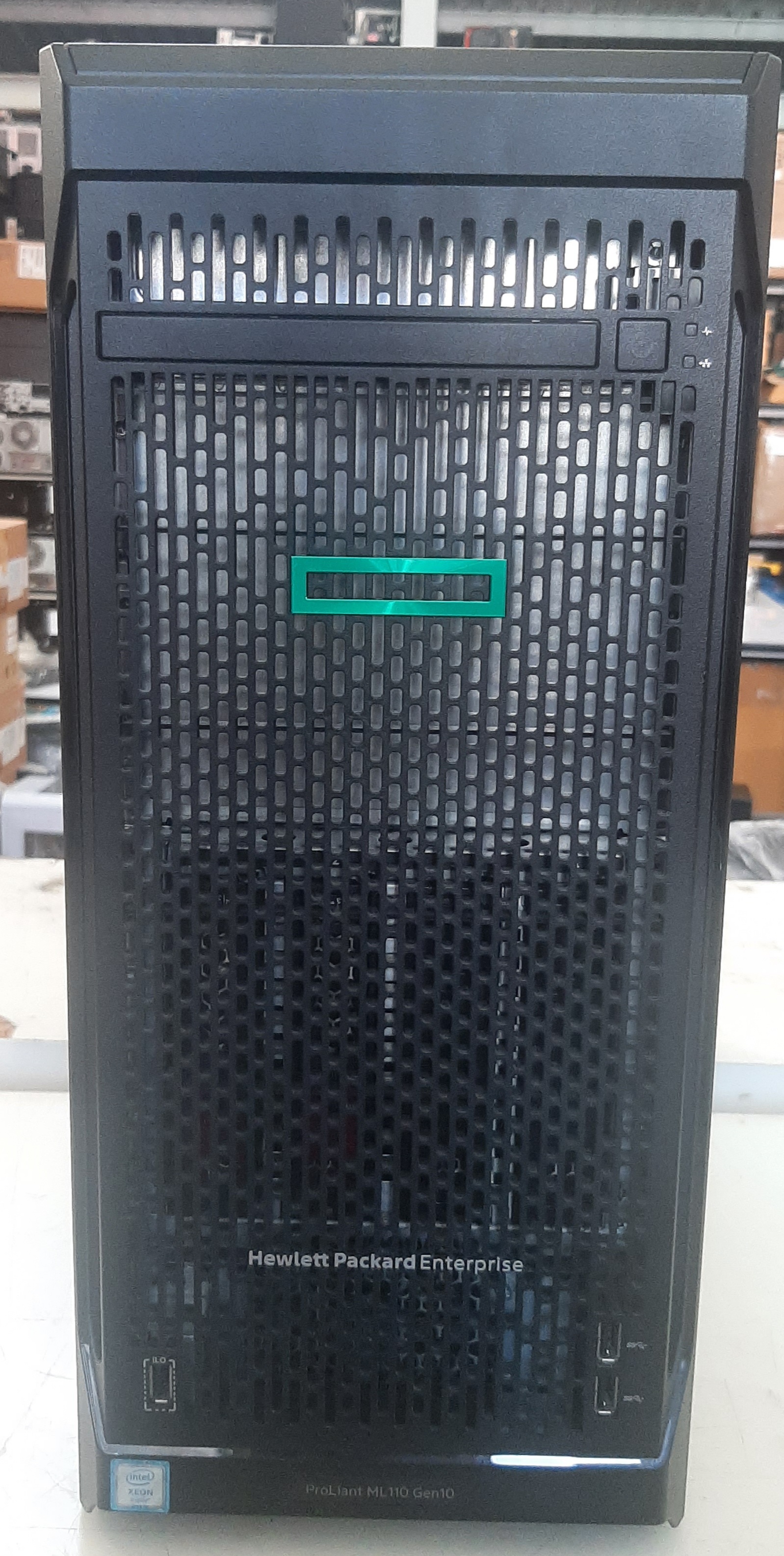 เซิร์ฟเวอร์มือสอง ประกันร้าน 1 เดือน HP ML110 Gen10 (Bronze 3106 Ram16GB HDD500GB x4)