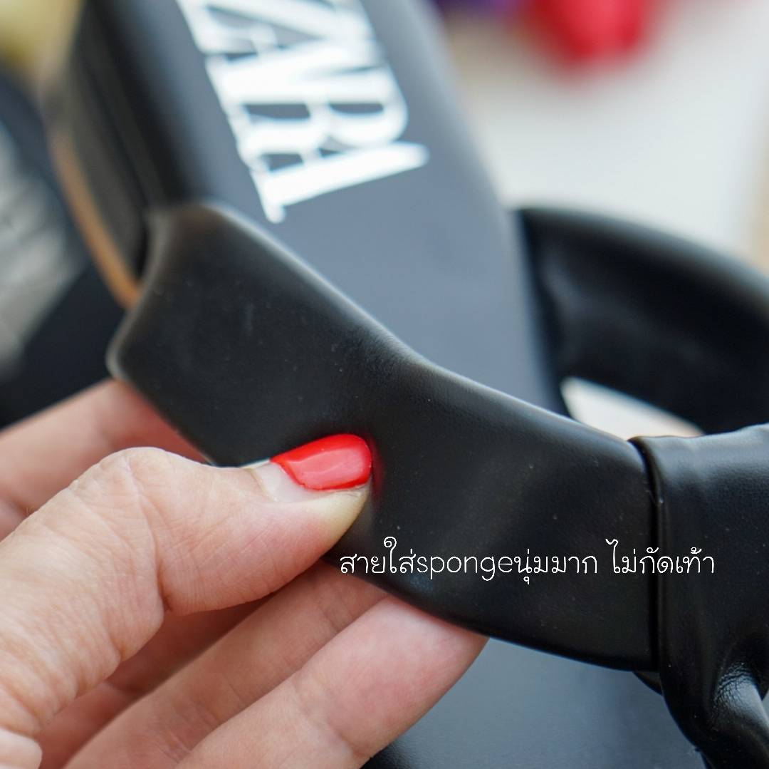 รองเท้าแตะคีบStyle Zara (สีดำ)