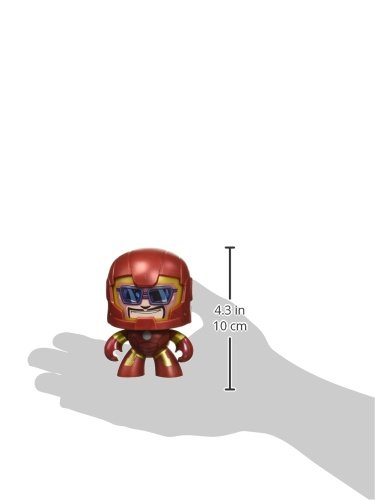 Hasbro Marvel Avengers Mighty Muggs Iron Man ฮาสโบร มาร์เวล อเวนเจอร์ส ไมตี้ มักส์ ไอรอน แมน ตุ๊กตาเปลี่ยนหน้าได้ ลิขสิทธิ์แท้