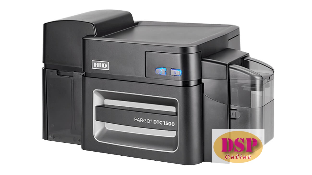 ขายถูก เครื่องพิมพ์บัตร HID FARGO DTC1500 SS Single-Sided USB + Ethernet เครื่องพิมพ์บัตร (PN:51400)