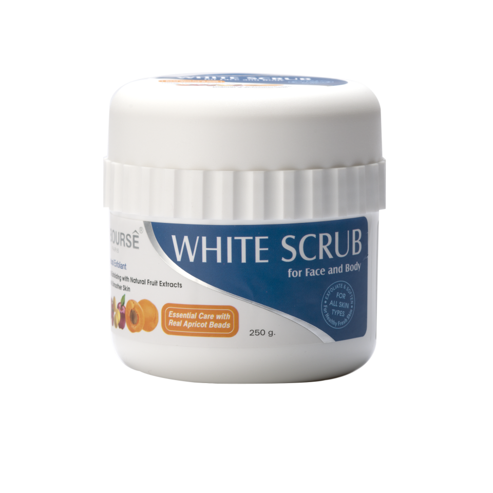 LA BOURSE WHITENING SCRUB FACE & BODY WITH NATURAL FRUIT EXTRACT FOR BRIGHTER & SMOOTHER SKIN