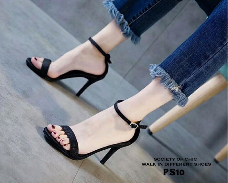 รองเท้าส้นสูง Style MICHEAL KORS (สีดำ)