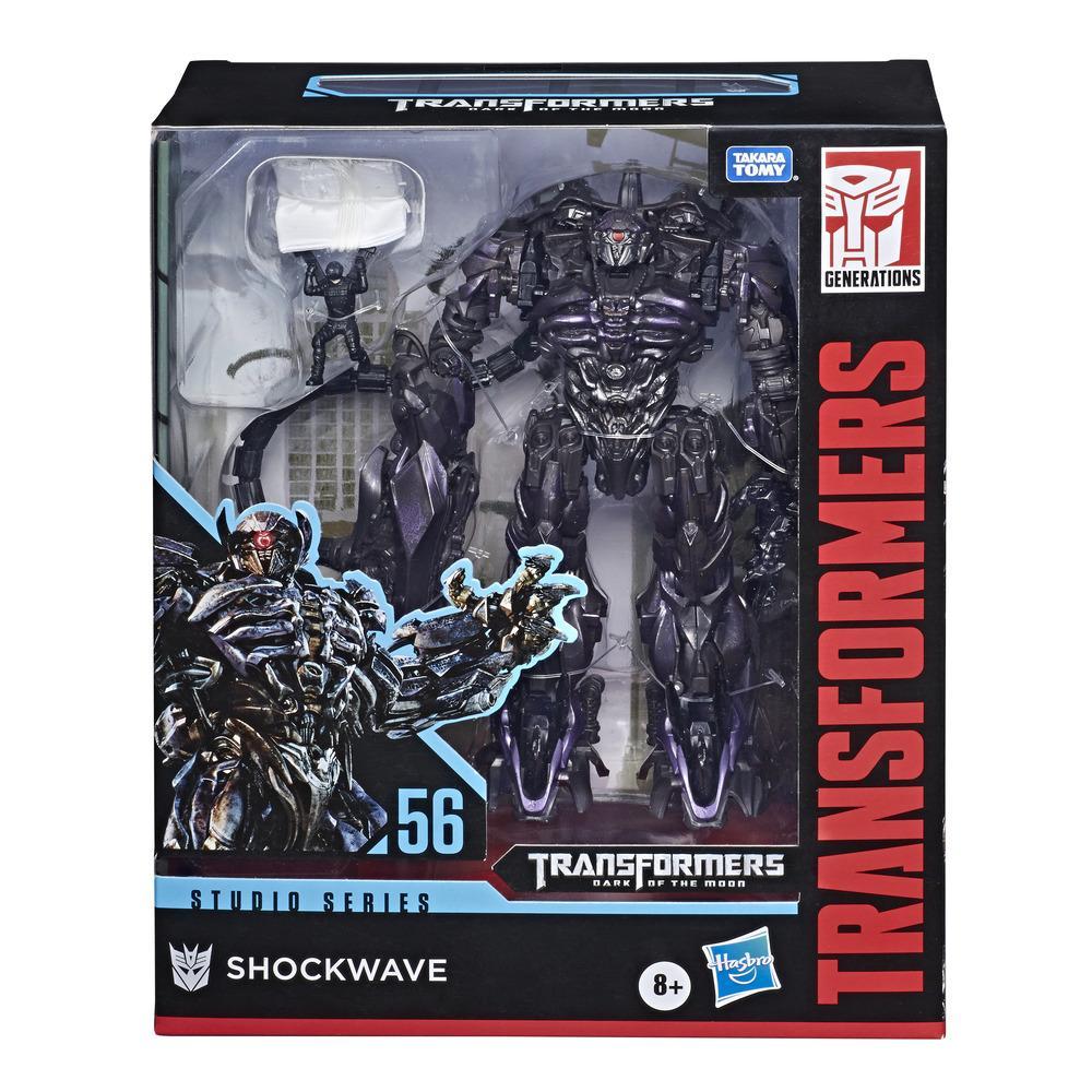 Hasbro Transformers Studio Series 56 Leader Class Shockwave Action Figure 8.5 Inch ฮาสโบร ทรานสฟอเมอร์ส สตูดิโอ ซีรีย์ส 56 ลีดเดอร์ คลาส หุ่นยนต์ ช็อคเวฟ 8.5 นิ้ว ลิขสิทธิ์แท้