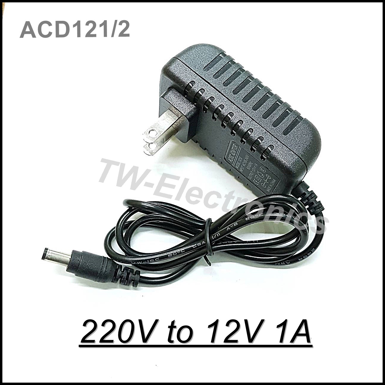 อะแดปเตอร์ 220V to 12V (1Amp)