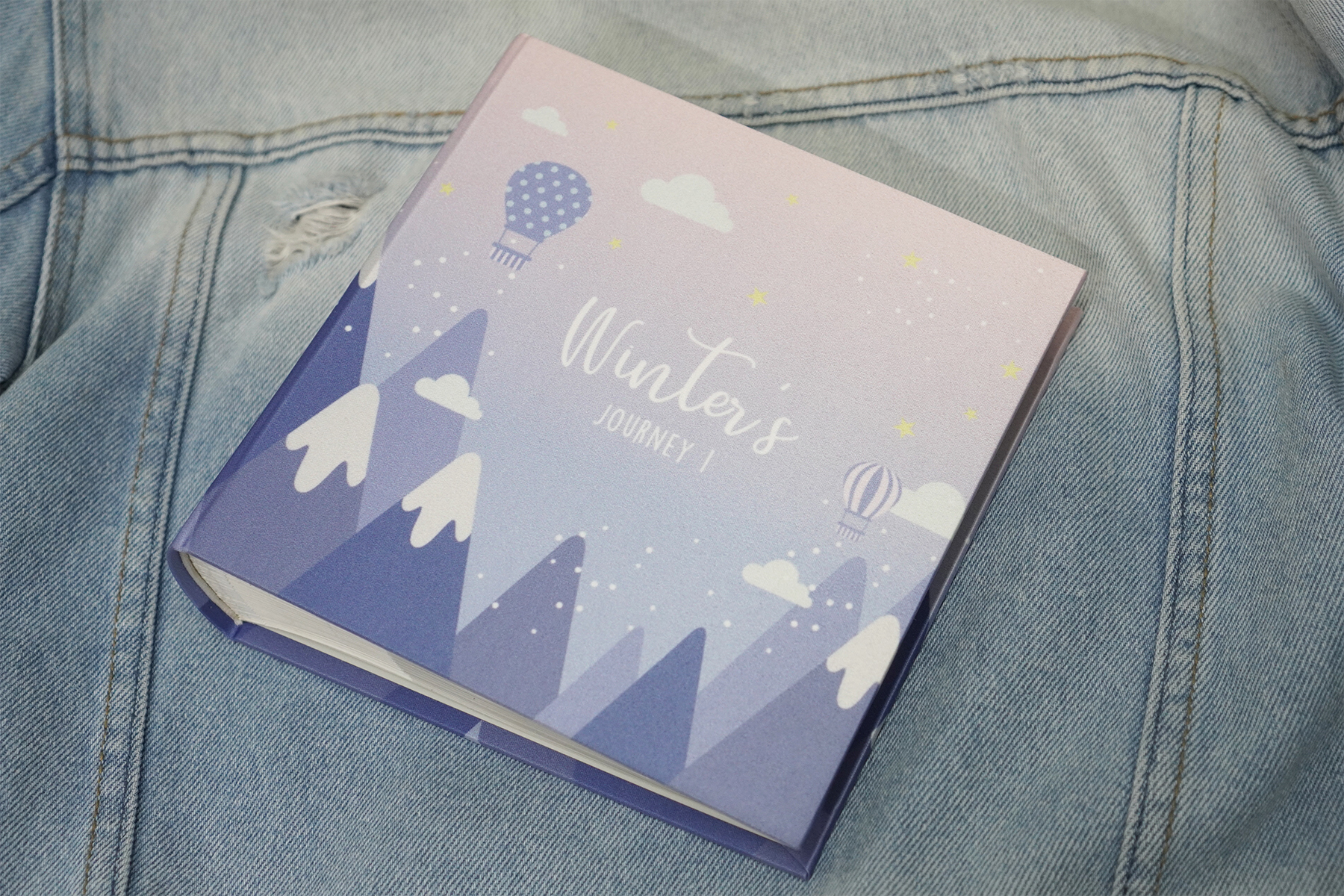 อัลบั้มสั่งทำใส่ชื่อ ลาย Mountain