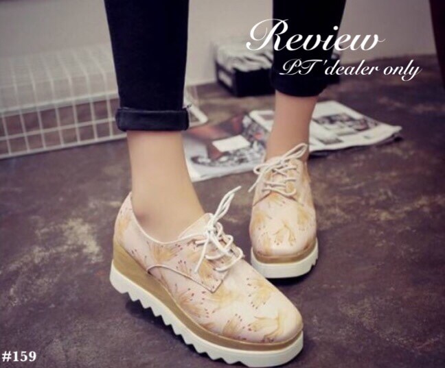 พร้อมส่ง : รองเท้าผ้าใบหนังซาฟีโน่ (สีชมพู)