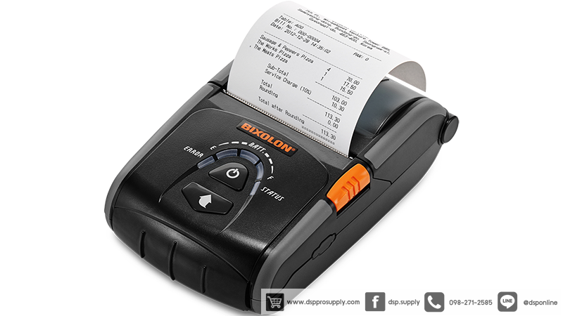 ขายถูก BIXOLON SPP-R200III เครื่องพิมพ์ใบเสร็จพกพา ประกันศูนย์ 2ปี