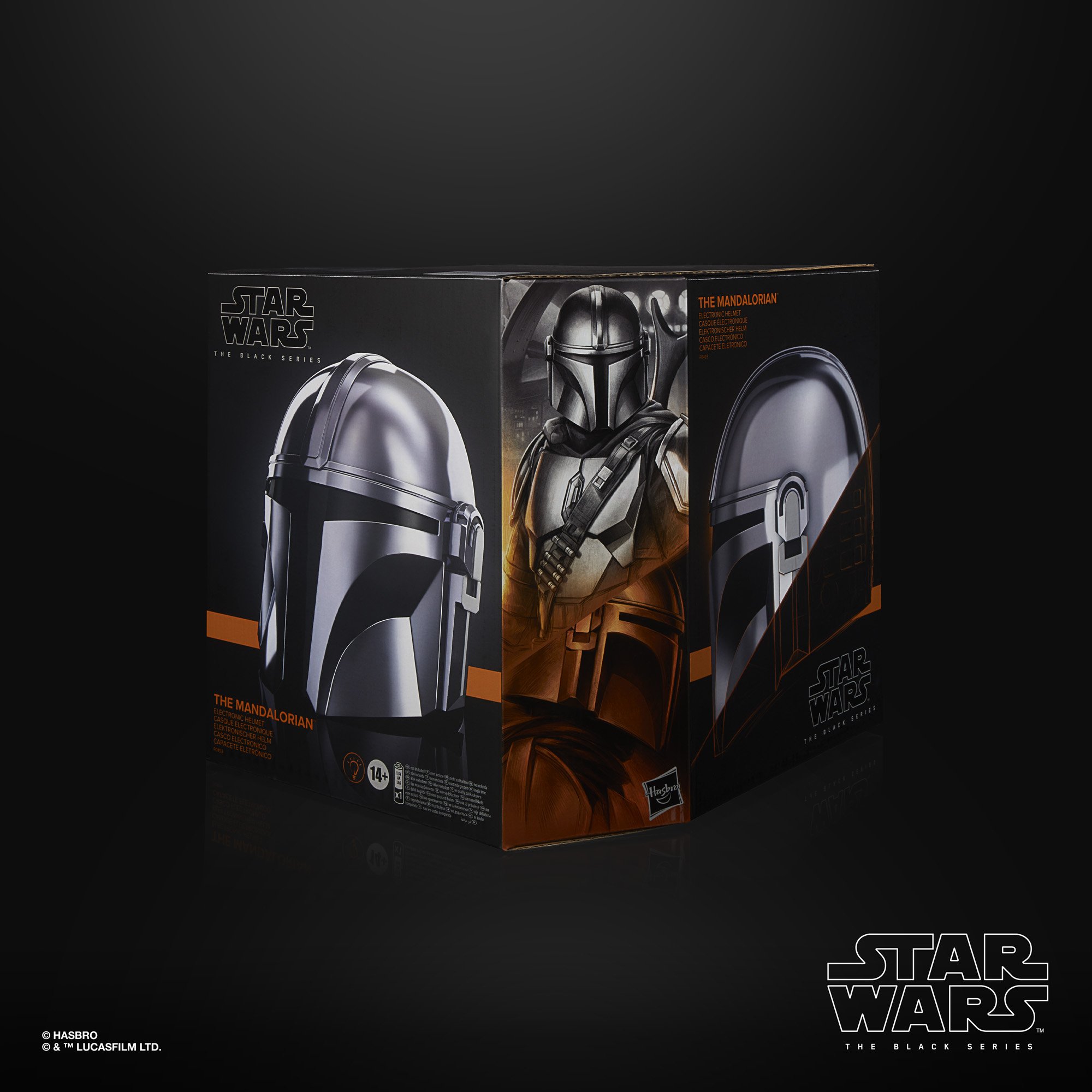 Hasbro Star Wars The Black Series The Mandalorian Helmet ฮาสโบร สตาร์ วอร์ส เดอะ แบล็ค ซีรี่ย์ส หน้ากาก แมนดาโรเลี่ยน ลิขสิทธิ์แท้