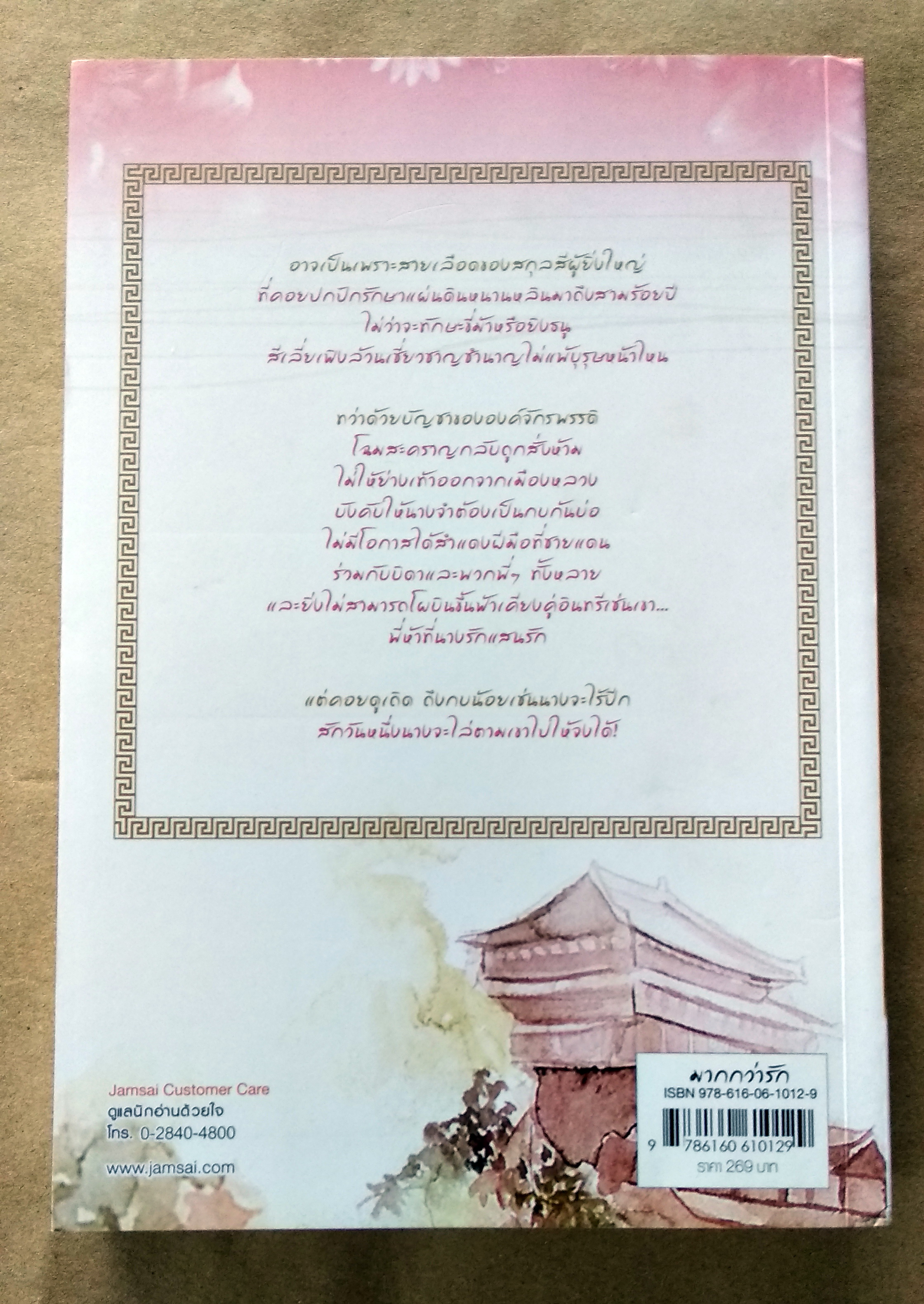 จารจำนาง โดย 于晴 อวี๋ฉิง นิยายแปลจีน แจ่มใส มากกว่ารัก มือสอง