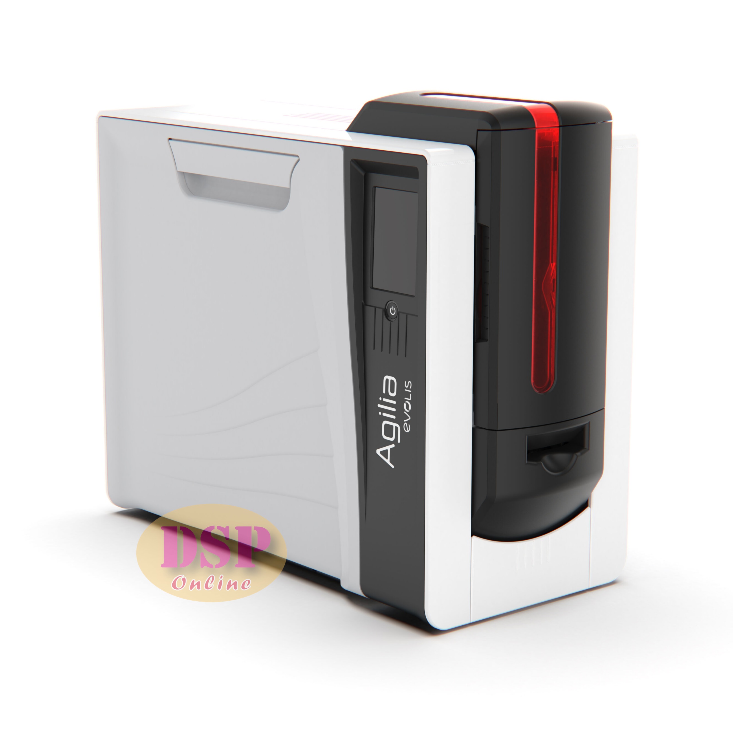 ขายถูก เครื่องพิมพ์บัตร Evolis รุ่น Agilia Dual Side กลับด้านบัตรอัตโนมัติ สินค้าประกันศูนย์