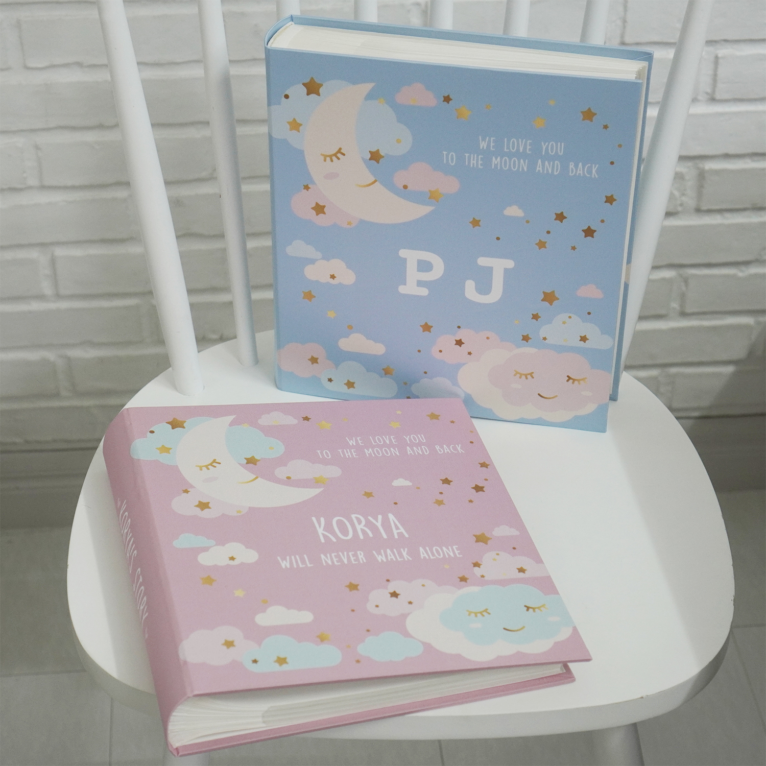 อัลบั้มสั่งทำใส่ชื่อ ลาย Moon