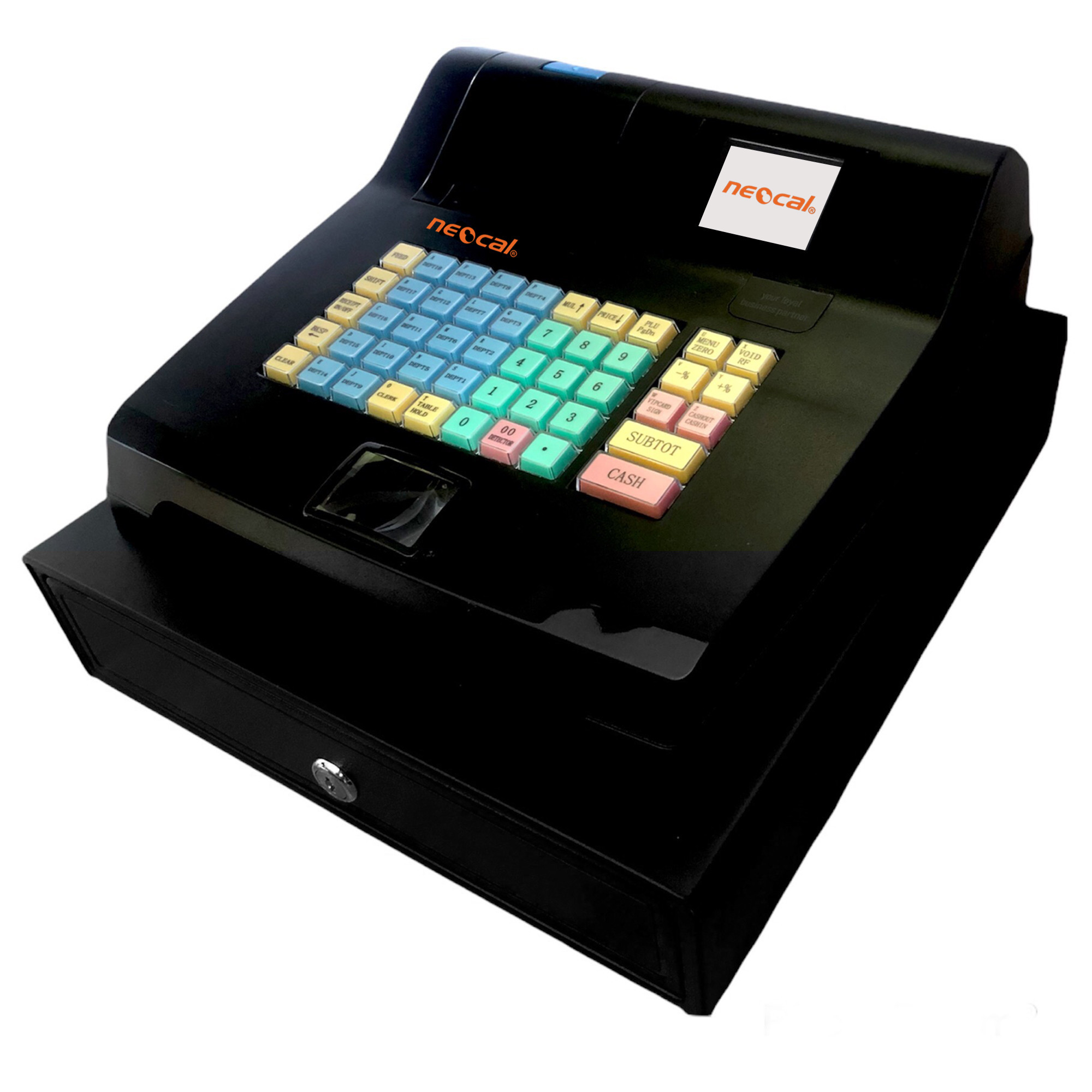 ขายถูก NEOCAL Electronic Cash Register NC-S400T เครื่องบันทึกเงินสด เครื่องเก็บเงิน (ประกันศูนย์ 2 ปี)