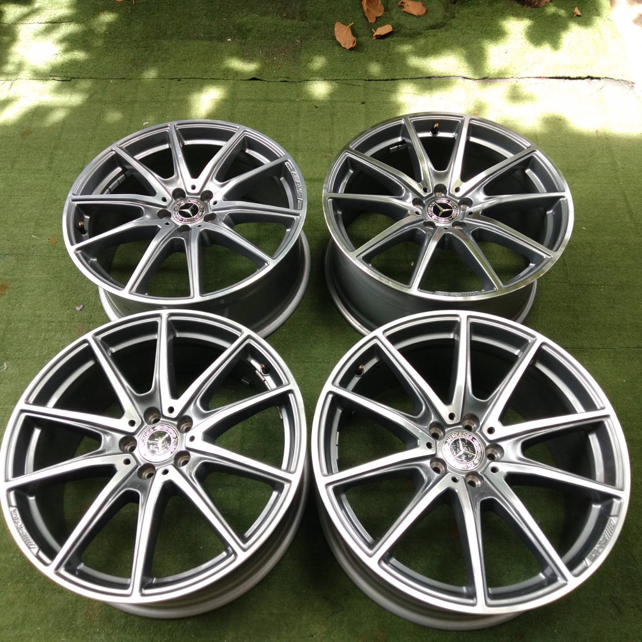 ล้อเบนซ์แท้ S-class AMG 10 spoke 20" w222