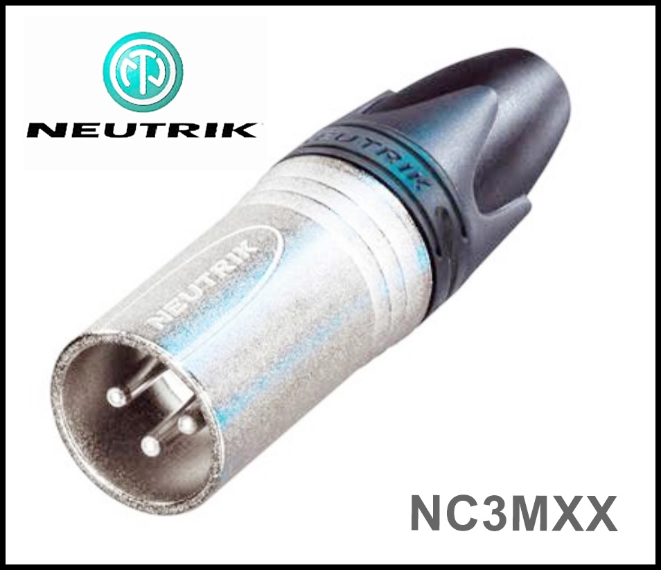 XLR 3P (ตัวผู้) NEUTRIK / NC3MXX สอบถาม-สั่งซื้อLine ID: @tw-electronics