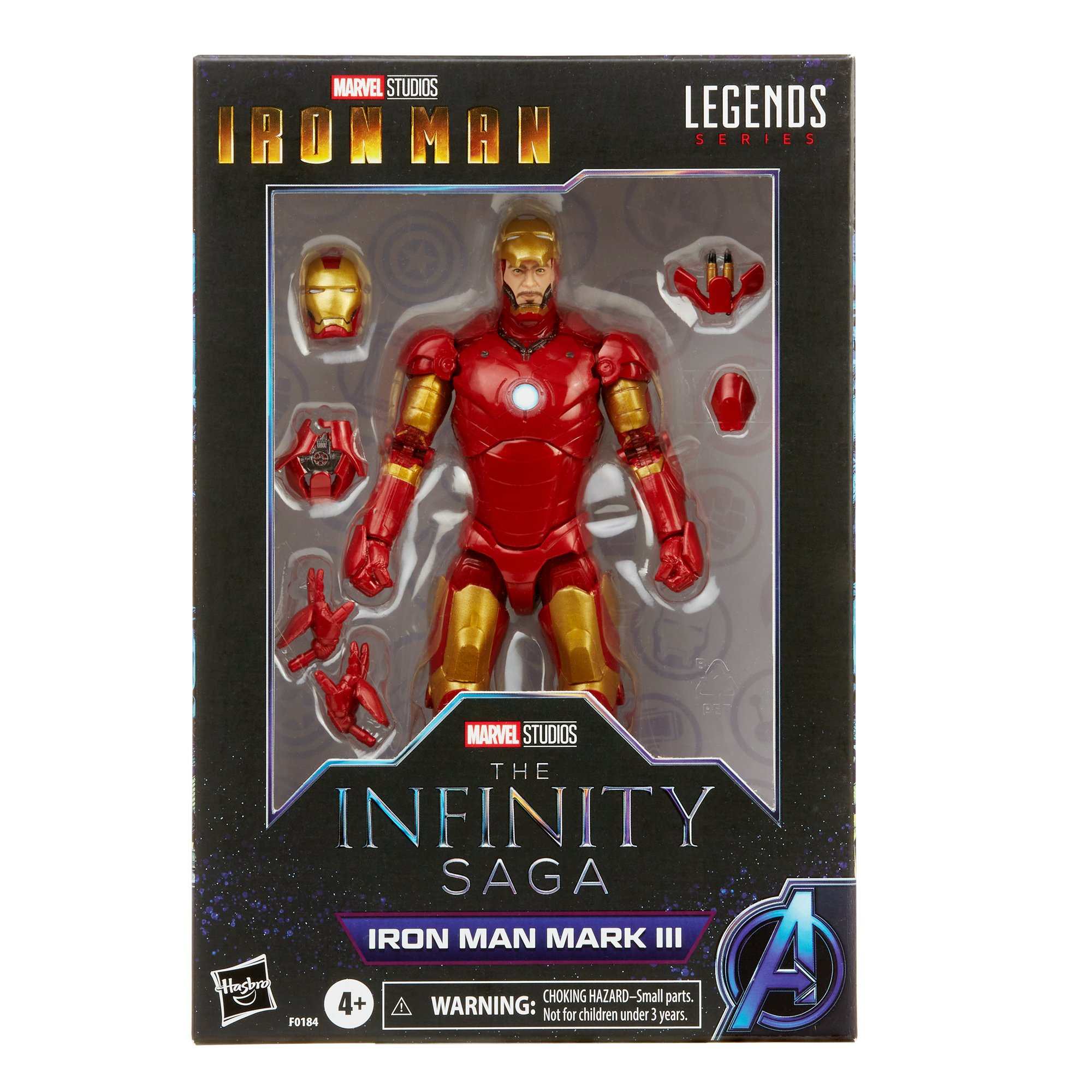 Hasbro Marvel Legends Series Iron Man Mark 3 Avengers Infinity Saga 6-inch Scale Figure ฮาสโบร มาร์เวล เลเจนด์ หุ่นโมเดลฟิกเกอร์ ไอรอนแมน มาร์ค3 ขนาด 6 นิ้ว ลิขสิทธิ์แท้