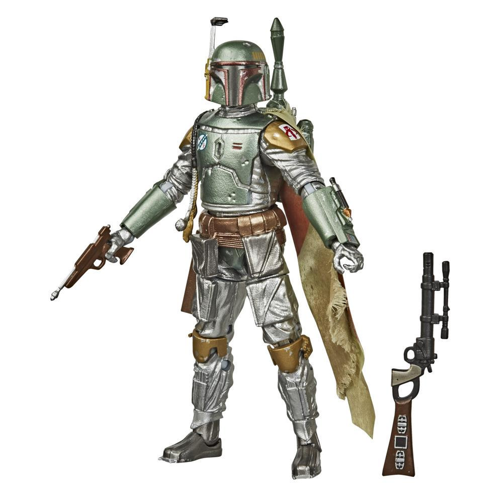 Hasbro Star Wars The Black Series Carbonized Collection Boba Fett 6-inch-scale Figure ฮาสโบร สตาร์ วอร์ส เดอะ แบล็ค ซีรีส์ หุ่นโมเดลฟิกเกอร์ คาร์บอนไนซ์ โบบา เฟทท์ ขนาด6 นิ้ว ลิขสิทธิ์แท้