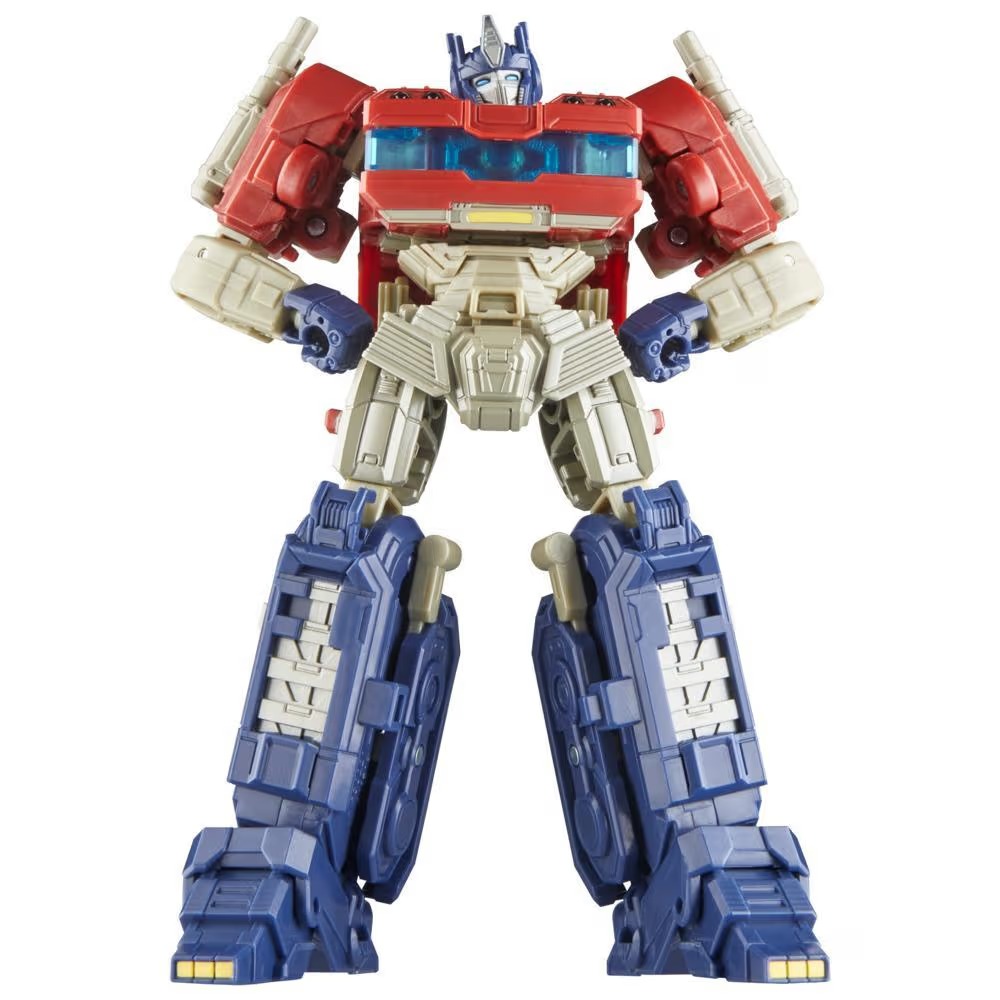 Hasbro Transformers Studio Series Deluxe Class Transformers : One 112 Optimus Prime Action Figure ฮาสโบร ทรานสฟอเมอร์ส สตูดิโอ ซีรีย์ส 112 หุ่นยนต์ออพติมัส ไพรม์ ขนาด 4.5 นิ้ว ลิขสิทธิ์แท้