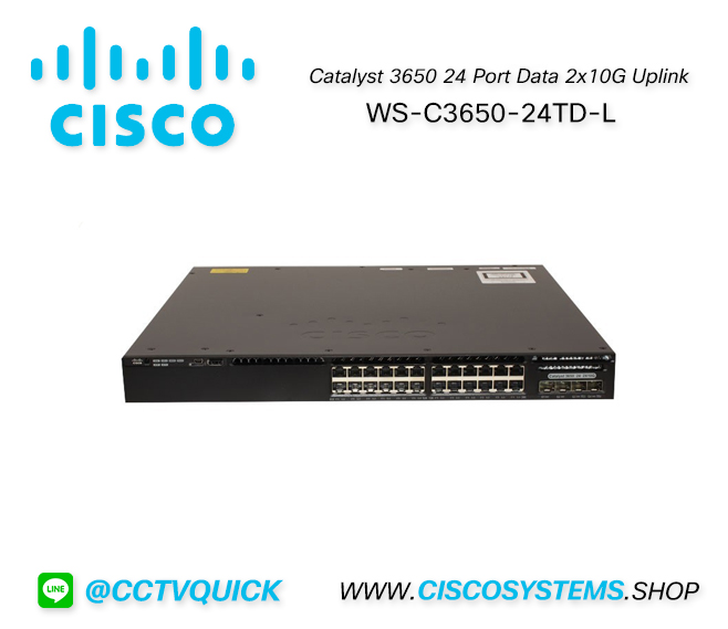 EOL WS-C3650-24TD-L (Cisco Catalyst 3650 24 Port Data 2x10G Uplink LAN Base) ** C9300L-24T-4X-E