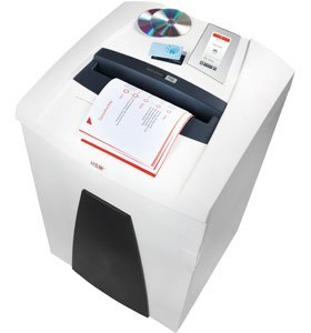 ขายถูก เครื่องทำลายเอกสาร Securio P40i (1x5 mm.) 9แผ่น ตัดเป็นชิ้น