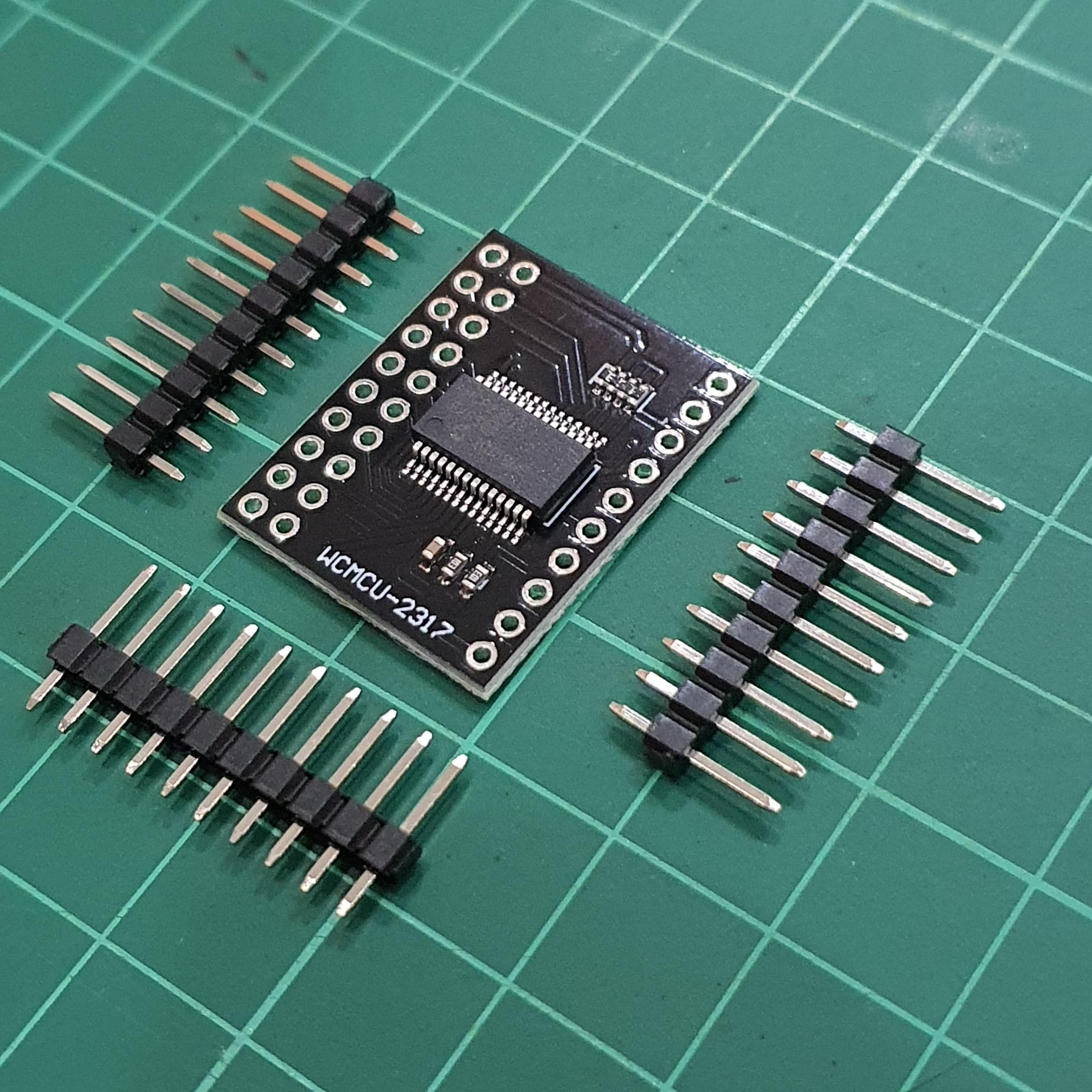 MCP23017 16Bit I/O I2C interface (โมดูลเพิ่มสัญญาณดิจิตอล 16 บิต)