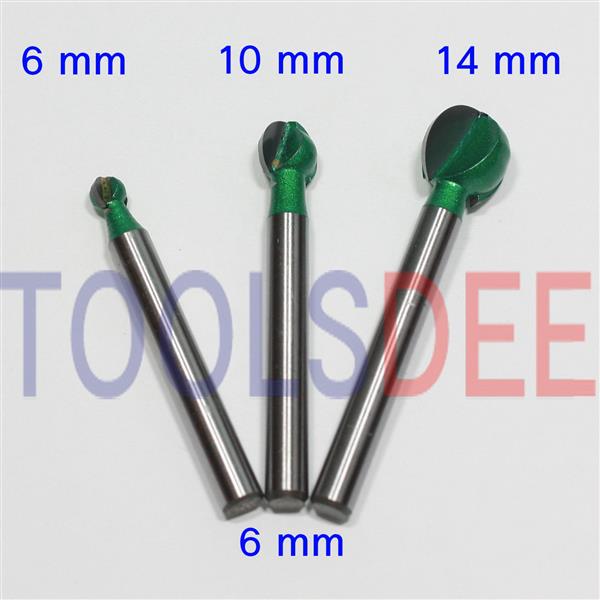 ดอกสำหรับงานแกะสลักไม้โดยเฉพาะ แกน 6 mm