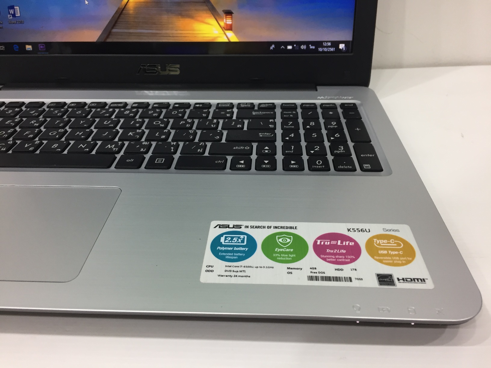 Asus K556UQ i7-6500U