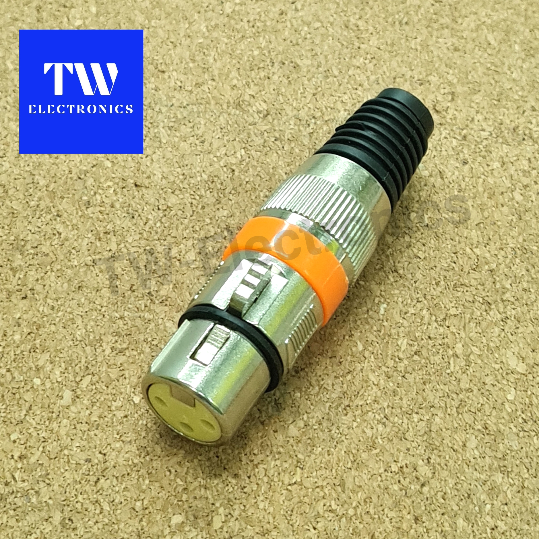 XLR ตัวเมีย คาดสีส้ม