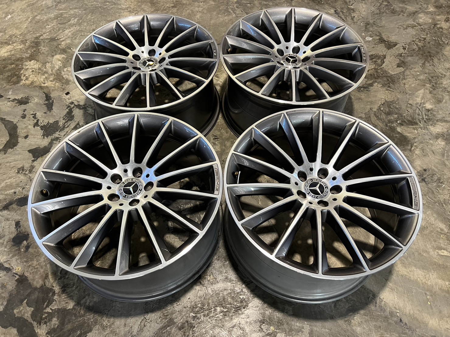 ล้อเบนซ์แท้ AMG Mutispoke 21 นิ้ว W167 GLE