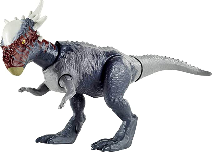 Mattel Jurassic World Savage Strike Stygimoloch (GVG49) แมทเทล จูราสสิค เวิลด์ ของเล่นแอ็กชั่นฟิกเกอร์ไดโนเสาร์ สไตกิโมล็อก