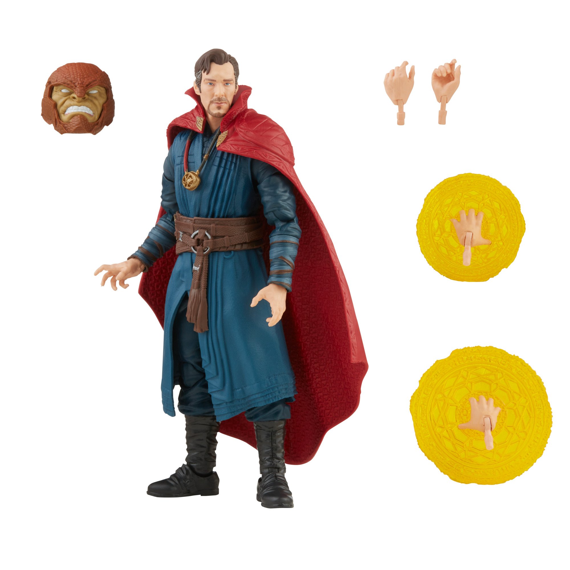 Hasbro Marvel Legends Series (Spider-Man : No Way Home) Doctor Strange 6-inch Figure ฮาสโบร มาร์เวล เลเจนด์ ซีรี่ย์ส หุ่นโมเดลฟิกเกอร์ ด็อกเตอร์ สเตรนจ์ ขนาด 6 นิ้ว ลิขสิทธิ์แท้